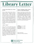 Library Letter 1999
