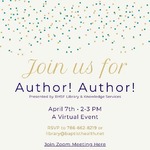2021 Author Author Invite