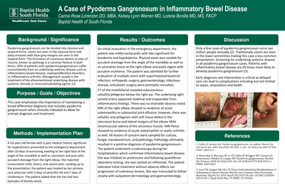 A Case of Pyoderma Gangrenosum in Inflammatory Bowel Disease