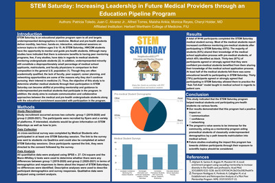 STEM Saturday: Increasing Leadership in Future Medical Providers through an Education Pipeline Program
