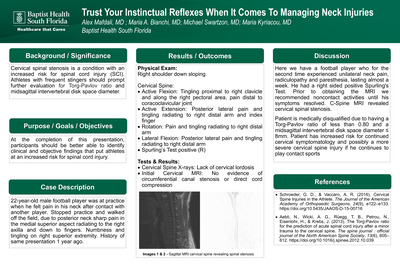 Trust Your Instinctual Reflexes When It Comes To Managing Neck Injuries