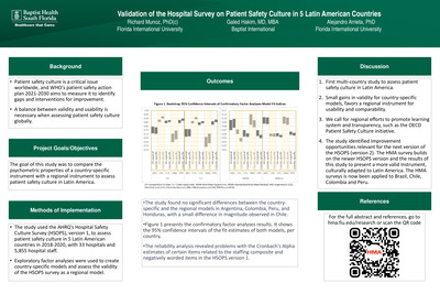 Validation of the Hospital Survey on Patient Safety Culture in 5 Latin American Countries