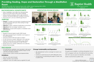 Providing Healing, Hope and Restoration Through a Meditation Room