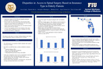 Disparities in Access to Spinal Surgery Based on Insurance Type in Elderly Patients by Jose Lima, Timothy Skerry, Alexander Rodriguez, Mikahla Gay, Juan Alvarez Jr, and Peter D'Amore