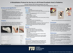 A Rehabilitation Protocol for the Use of a 3D Printed Prosthetic Hand in Pediatrics by Amanda Thomas and Teresa Muñecas