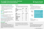 Pre-Hospital Telecommunication Pilot Study: A Feasibility and Technical Review