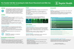 Pre-Transfer Fall-Risk Screening for Safer Room Placement and Sitter Use
