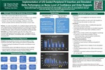 Implementation of U/S Guided Peripheral IV Insertion and Simulated Skills Performance on Nurse Level of Confidence and Order Requests by Nicole Burks, Mary Pat Gage, Marrice A. King, Victoria Knight, Mia Mason, Colleen Rodgers, Gabriela Salesses, Jenna Schops, Lauren Schneider, Brandy Thrower, Johnny Yeaglin, and Natalie Bermudez
