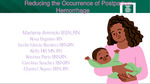 Reducing the Occurrence of Postpartum Hemorrhage