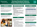 Discharge Educational Preference: A Key to Improve Post-op Outcomes by Angela Infantas, Liliana Quezada, Gwendolyn Burley, and Juan Mora