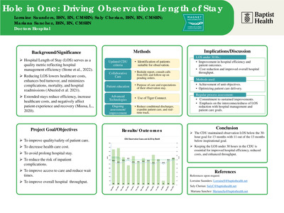 Hole in One: Driving Observation Length of Stay