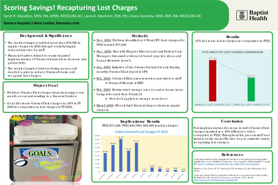 Scoring Savings! Recapturing Lost Charges