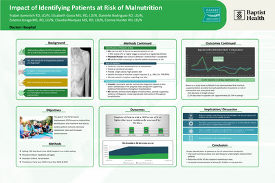 Fueling the Stride: Impact of Identifying Patients at Risk of Malnutrition