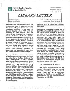 Library Letter 1996
