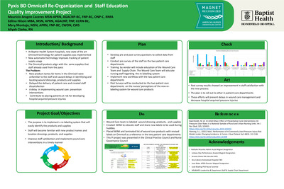 Pyxis BD Omnicell Re-organization & Staff Education Quality Improvement Project