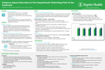Evidence-Based Education to Five Departments Performing Point of Use Treatment by Natalia Nunez