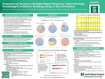 Empowering Nurses to Activate Rapid Response Teams through Knowledge/Confidence-Building using in Situ Simulations by Elicia Egozcue-Ochoa, Marrice King, and Natalie Bermudez