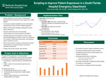 "Scripting to Improve Patient Experience in a South Florida Hospital Emergency Department " by Tonia Krusch and Nicole Sidaway