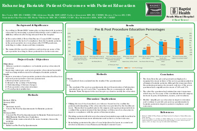 Enhancing Bariatric Patient Outcomes with Patient Education