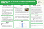 A Warm Welcome: The Role of Care Packages in Patients Experience and Well Being