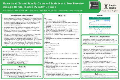 Homeward Bound Family-Centered Initiative: A Best Practice through Florida Perineal Quality Council