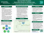 Improving Patient Throughput: Nurse Leader Advocacy for Discharge Lounge