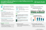 Leveraging Artificial Intelligence to Adjust Staffing Levels in the Emergency Department