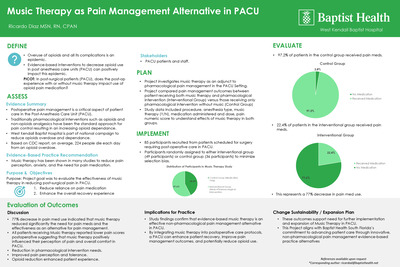 Music Therapy as Pain Management Alternative in PACU