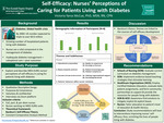Self-Efficacy: Nurses' Perceptions of Caring for Patients Living with Diabetes